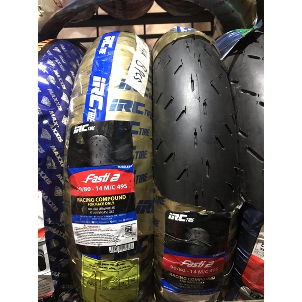 IRC FASTI 2 90/80-14 TL / IRC FASTI PRO 90/80-14 TL