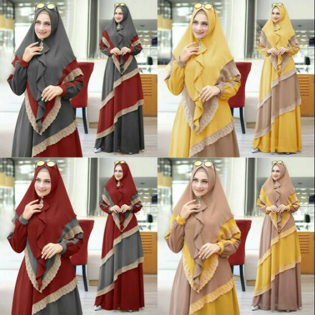 Gamis syari aqila 21