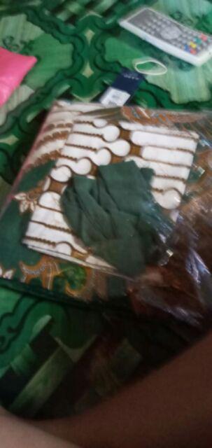 (termurah + Ada Anak) Batik Couple Selendang Parang Panjang Tille Brukat Nirmala