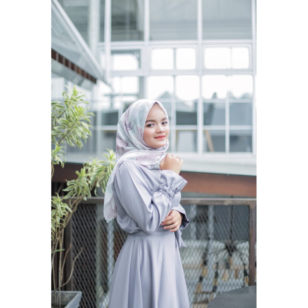 BAJU HIJAB BANDUNG/ DRESS MUSLIM/ DRESS PEPLUM  /DRESS ABU