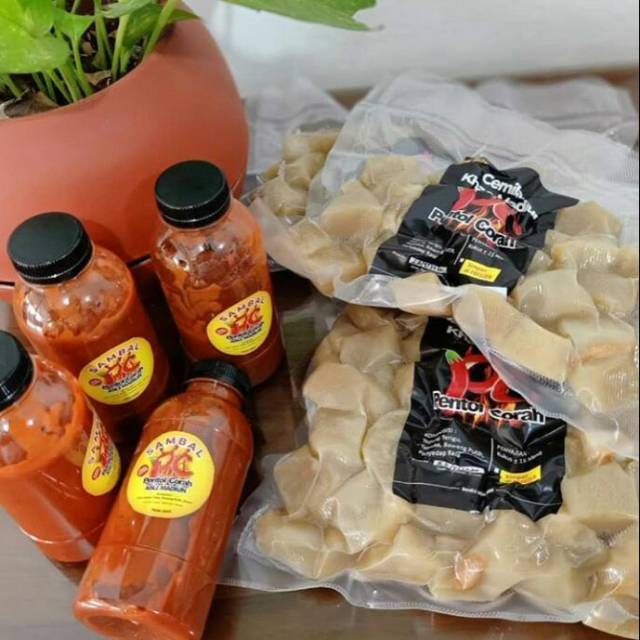 

Pentol corah Frozen Food Cemilan khas Kota Madiun Kemasan 1kg 1000gr