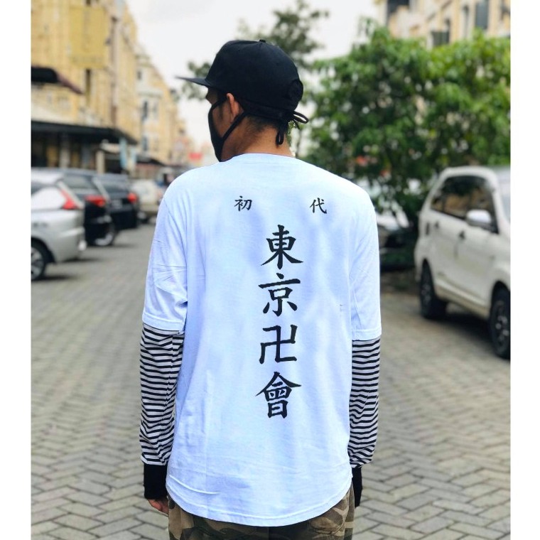 Longsleeve Double Layer Tokyo Manji Anime Manga Tokyo Revengers