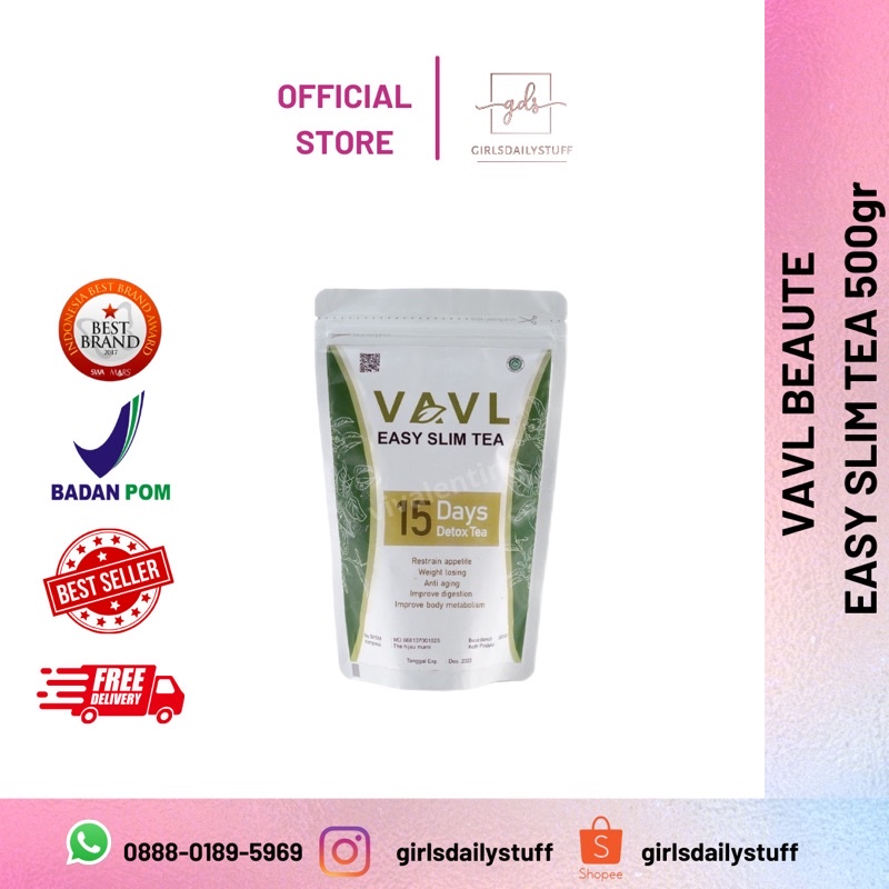

⭐️GDS⭐️ VAVL EASY SLIM TEA 500gr
