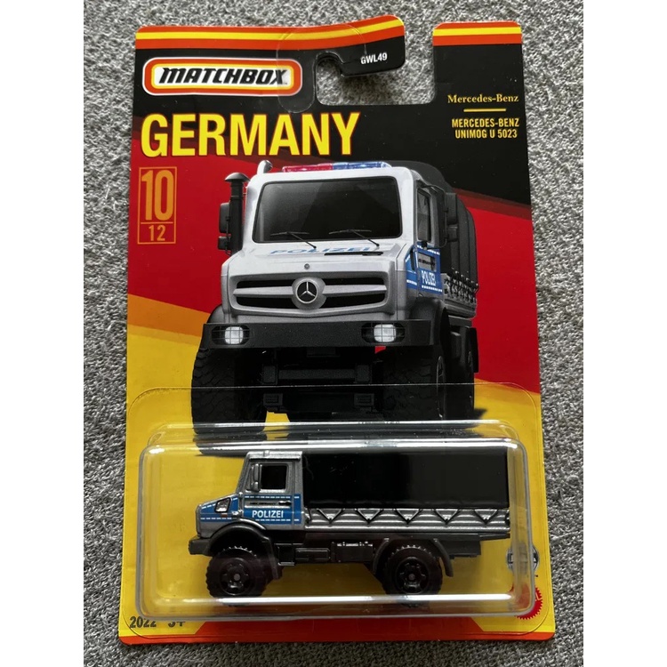 MATCHBOX MERCEDES BENZ UNIMOG U 5023 GERMANY
