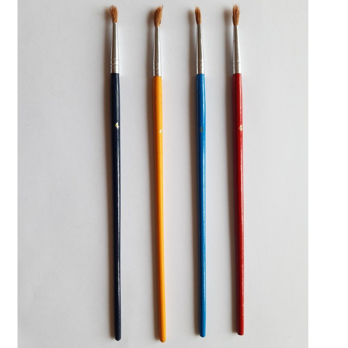 

Brush / Kuas Cat Air WARNA / Cat Minyak / Lukis / GAMBAR Acrylic NO 4 EAK