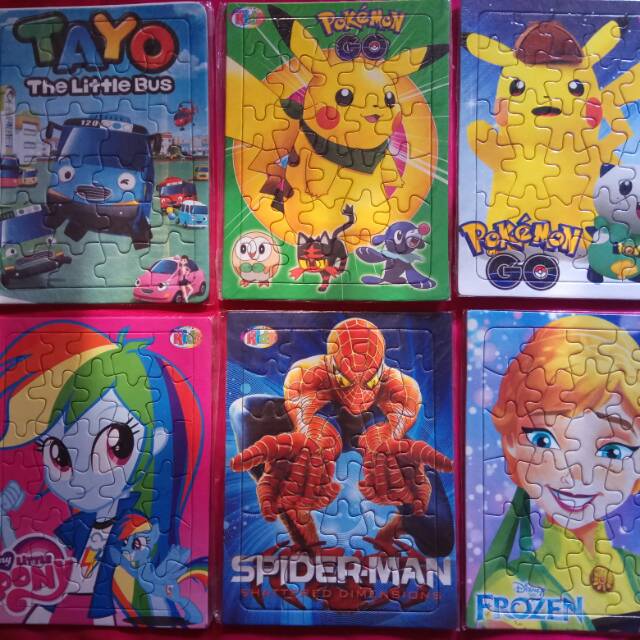 

Puzzle Karton Karakter 24.5cm X 18cm