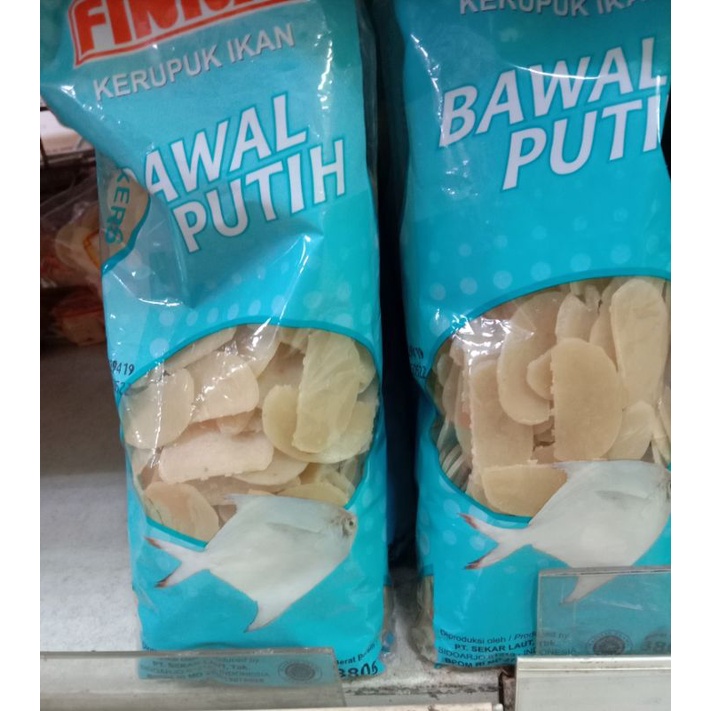 

@380gr Krupuk ikan bawal putih cap finna