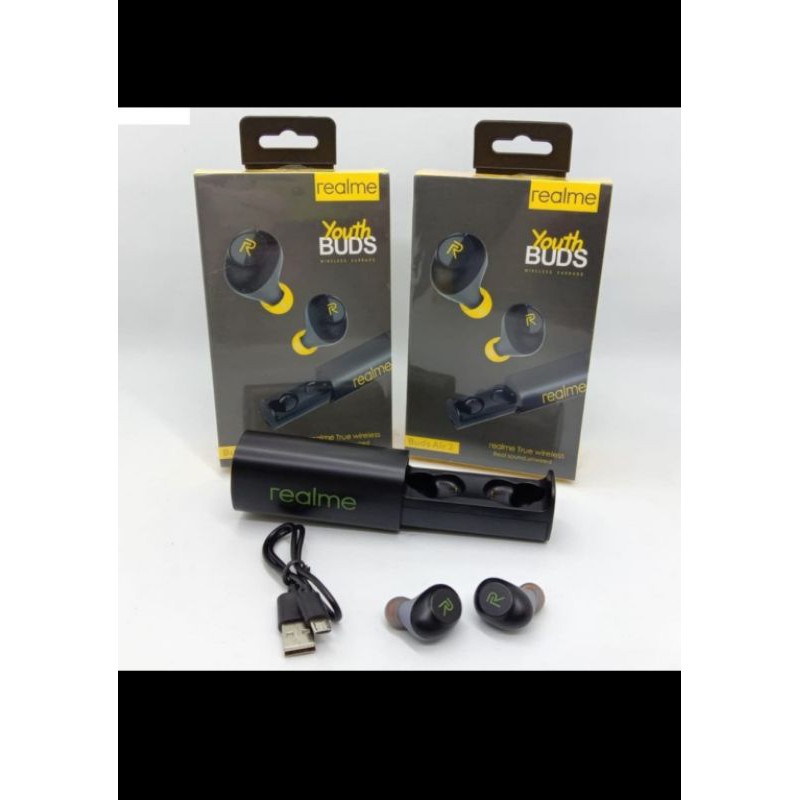 Handsfree Bluetooth Realme / Handset Realme / Earphone Realme Buds Air 2 Original