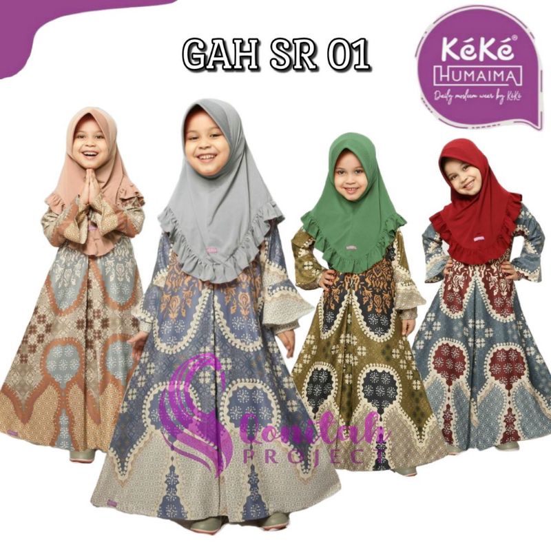 Butik_Keke MUSLIM ANAK KEKE HUMAIMA GAH SR 01 KPAH SR 01TERBARU