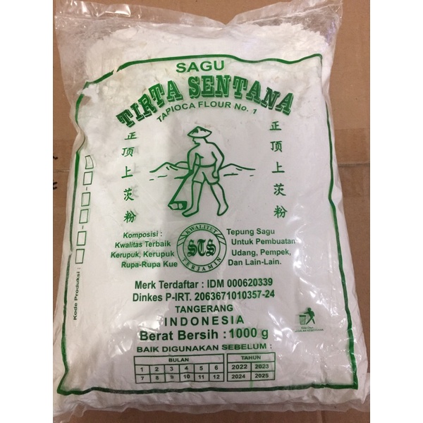 Tepung Sagu Tirta Sentana 1kg Tapioca Flour Tepung Tapioka