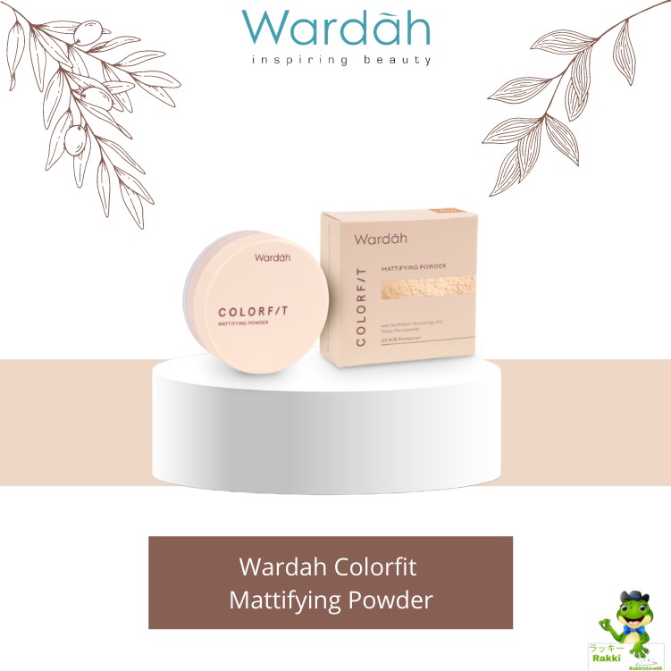 ❣️Rakkistore99❣️Wardah Colorfit Mattifying Powder (LOOSE POWDER) UV A/B Protection 15 (100% Original)