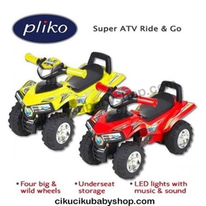 Pliko Ride On 551 Atv Mainan