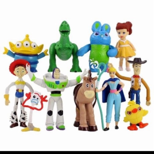 

Promo Pajangan Toy Story 4 Woody Folky Buzz And Friends Figure Set Diskon