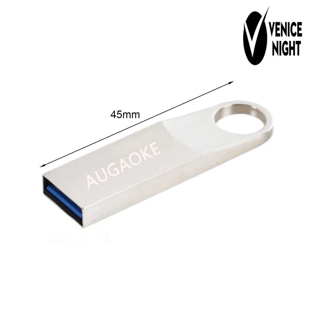 (SF) Flashdisk USB 3.0 256GB 512GB 1TB 2TB AUGAOKE G2 Bahan Metal Untuk PC