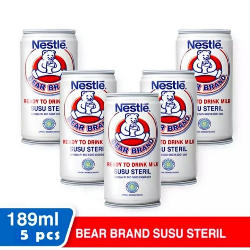 

BEAR BRAND SUSU STERIL MURNI 189ML & YOU C1000 140ML