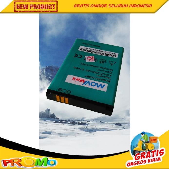 TERBARU MOVIMAX XL GO MV-003BT MV003 MV003BT BATERAI MODEM WIFI MIFI BOLEH RESELLER