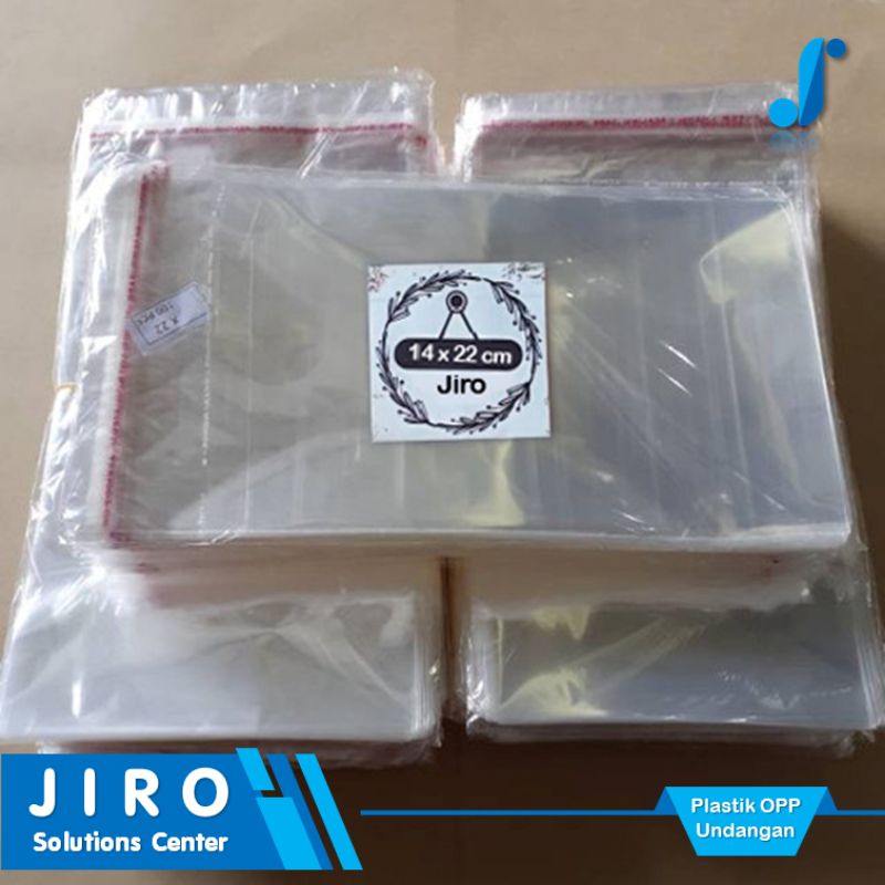 

Plastik OPP Undangan 14 x 22 cm