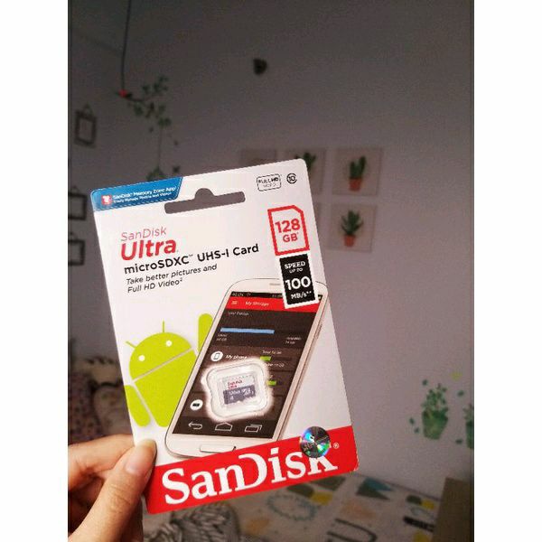 MEMORY CARD SD CARD SANDISK ULTRA 128GB 100% ORIGINAL NEW