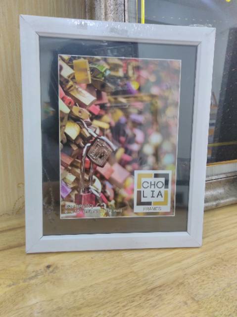 BINGKAI 8R 10 INCH FRAME UNIK DENGAN LIS 10 INCHI / 20x25 CM BINGKAI MINIMALIS 2 CM-1