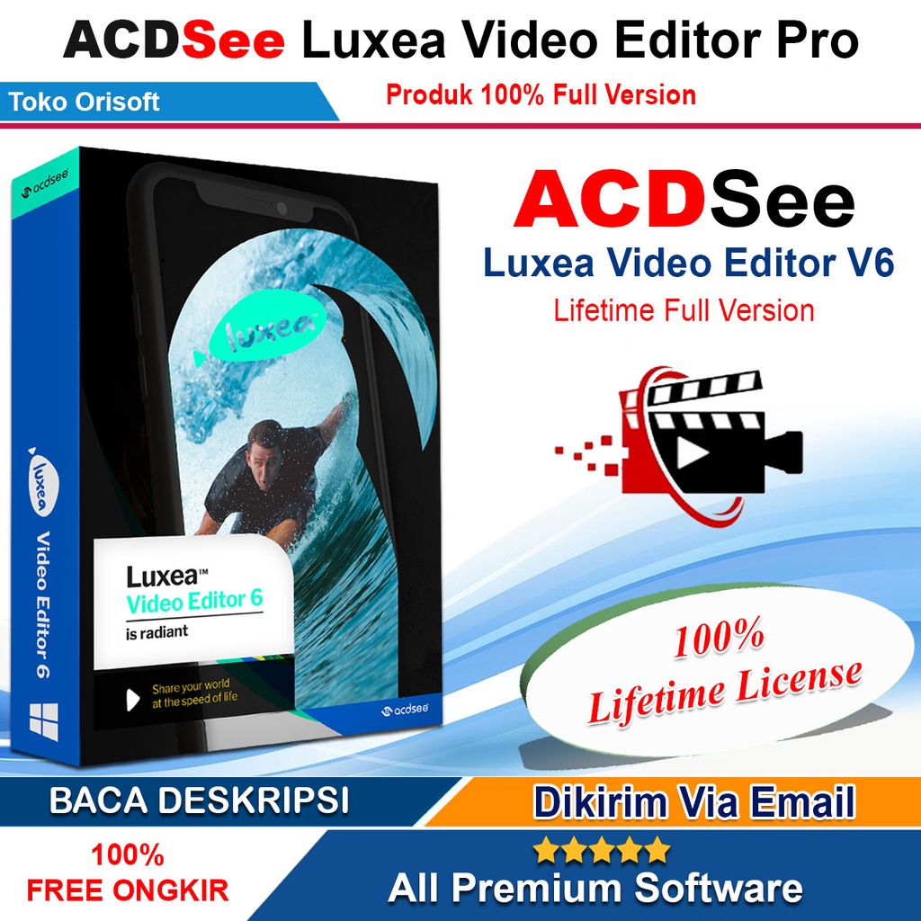 ACDSee Luxea Video Editor 6.1.0 2022 Lifetime Full Version + Video Cara Instal