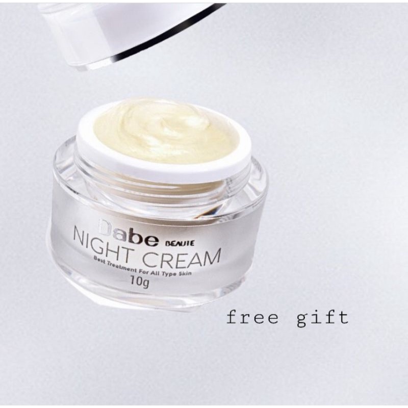Dabe Beaute Skincare /Dabe Beaute Night Cream / Night Cream dabe beaute/ cream siang Dabe Beaute
