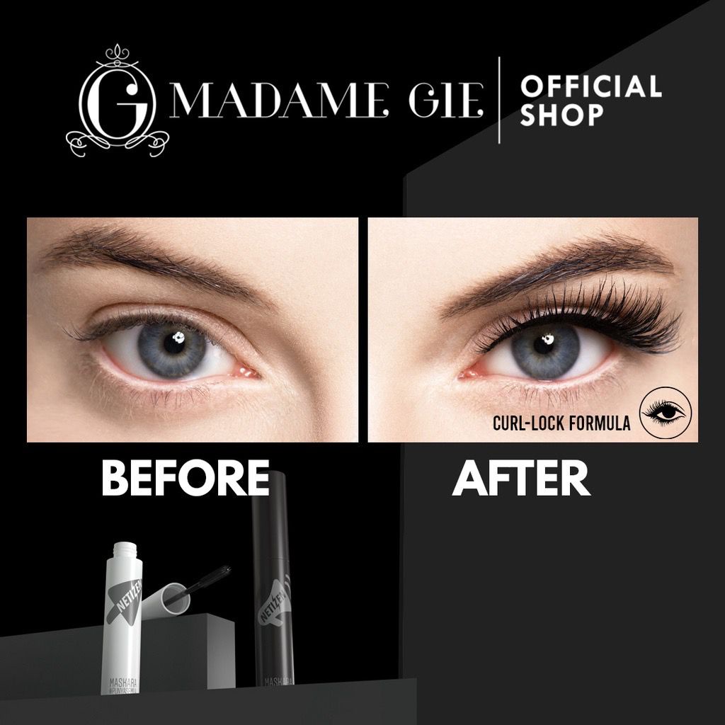 Madame Gie Mascara Netizen-makeUp Maskara Waterproof