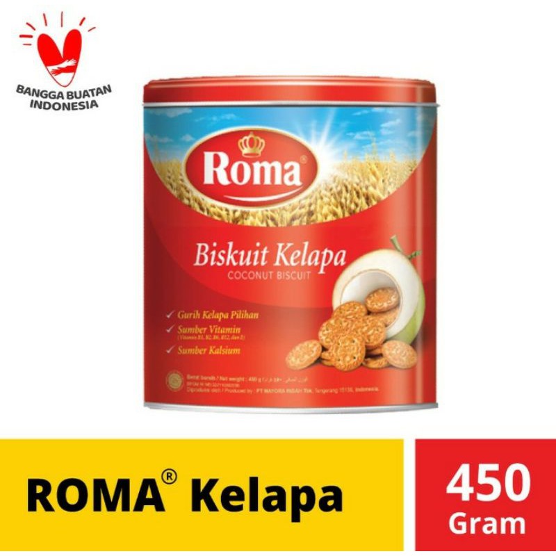 

Roma Biskuit Kepala 450grm