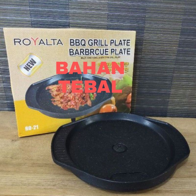 Bulgogi pan, alat Panggangan Panggang  , ROYALTA  , IDOLA  , BBQ , Barbe Que Tanpa Tutup