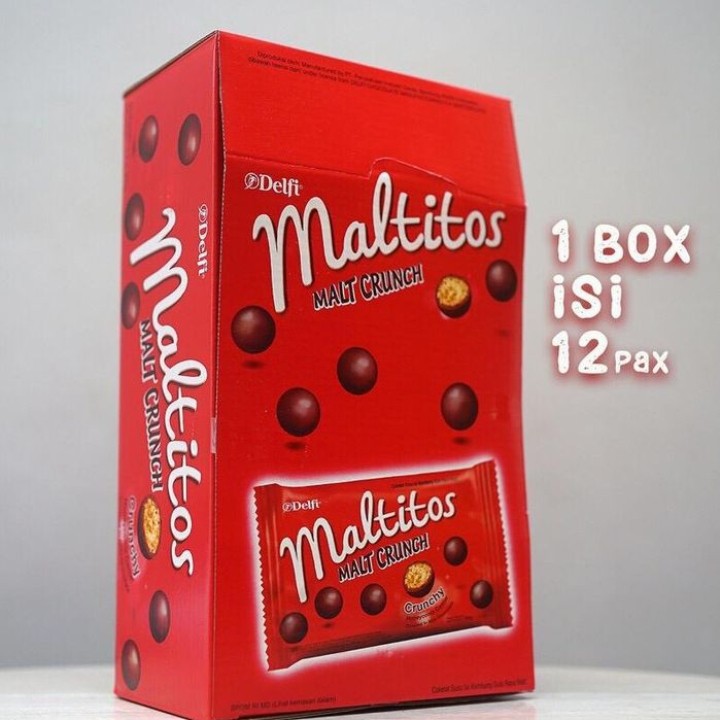 

Maltitos Malt Crunch 1 Box Isi 12 Pack