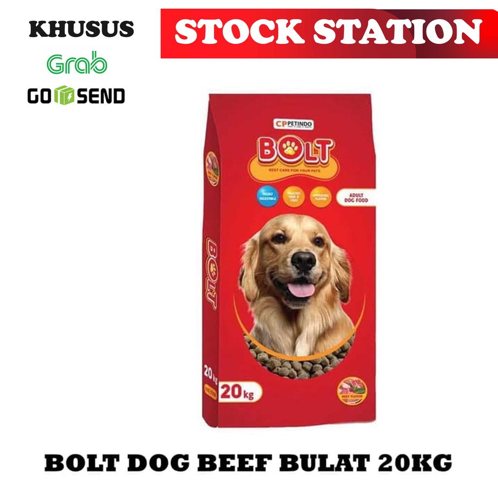 BOLT Dog Bulat 20kg (GRAB/GOSEND)