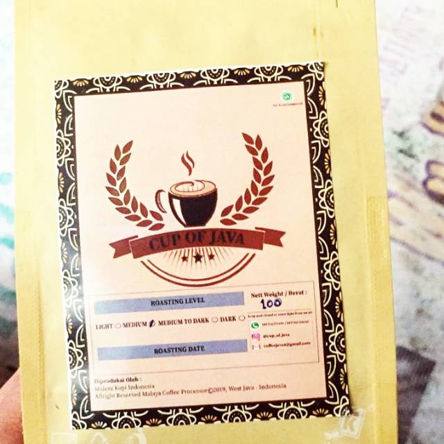 

Kopi cup of java