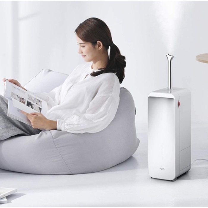 Deerma LD300 Air Humidifier 5L Smart Diffuser With Oil Aromatherapy Uap Ultrasonic Standing Portable 5 Liter Melembabkan Pelembab Penyegar Udara Dikamar Ruang tamu Kantor Rumah