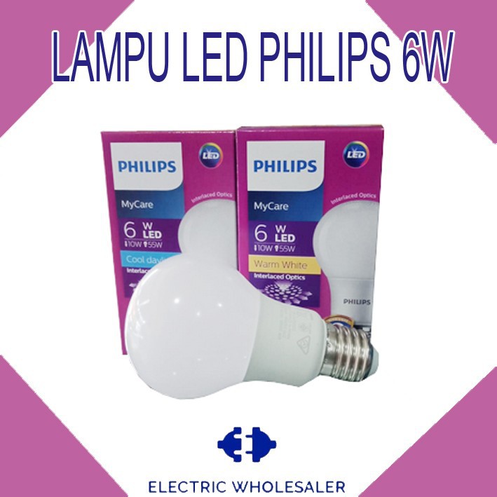 LAMPU LED PHILIPS 6W