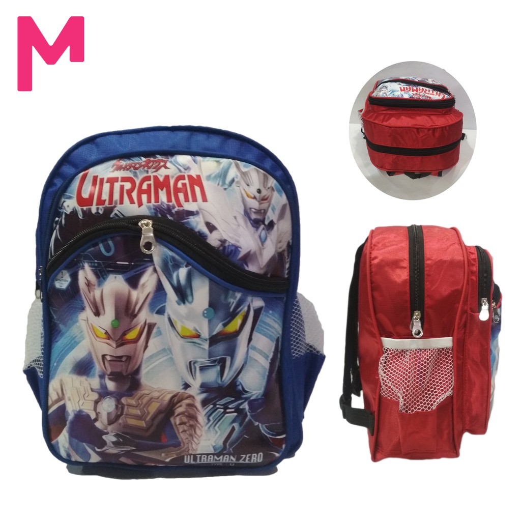 Tas Ransel Anak Paud Laki Laki Karakter ULTRAMEN TOBOT TAYO TAS RANSEL ANAK PAUD COWOK