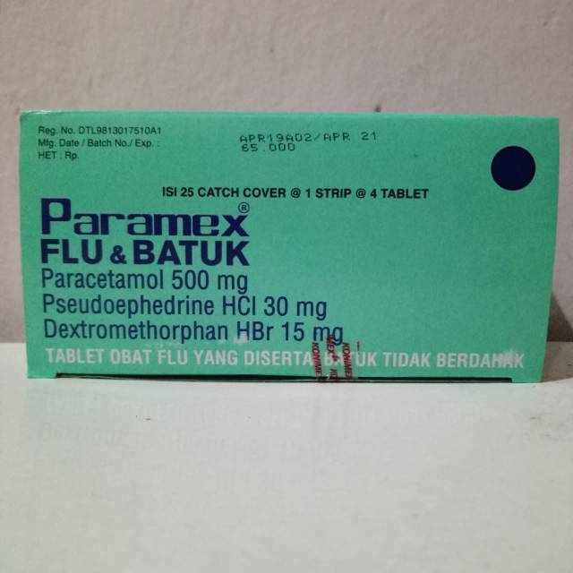 Paramex flu batuk