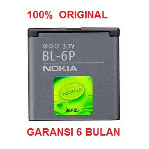 Baterai battery batere  NOKIA BL-6P / 6500 classic, 7900 crystal prism, 7900 prisma Original100%