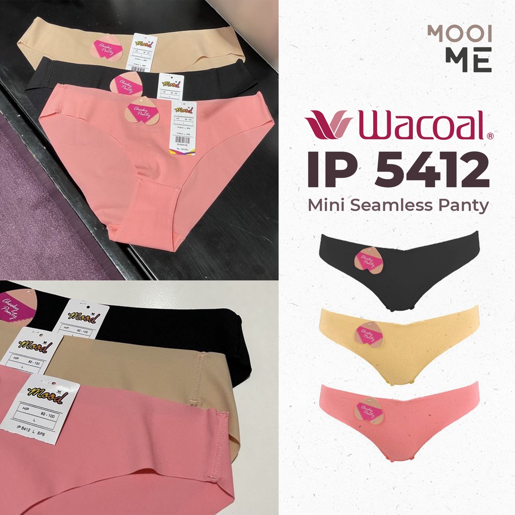 Wacoal Mood IP 5412 Mini Panty Seamless (Tanpa Jahitan)
