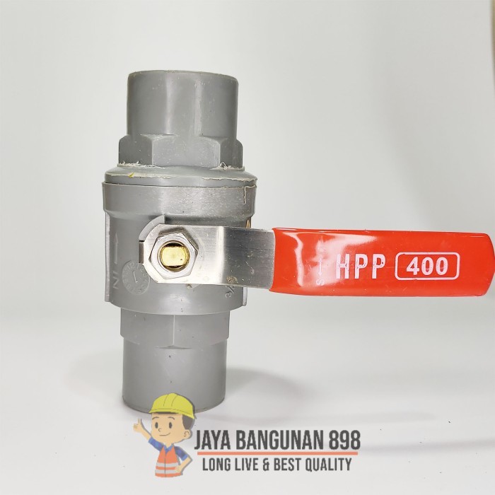 BALL VALVE PVC GAGANG BESI