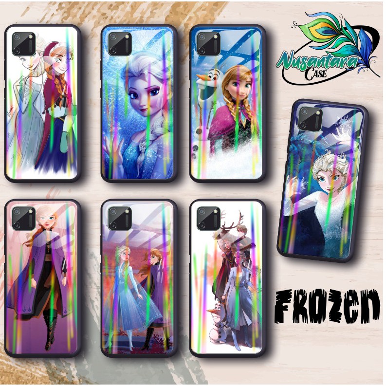 back case glass aurora frozen Vivo Y91 Y17 Y12 Y15 Y93 Y95 Y81 Y83 Y71 Y53 y20 Y30 Y50 V17 Y11 NC304