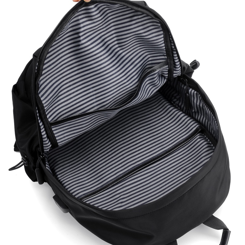 Highland Tas Ransel Pria/Wanita Anti air Backpack Casual Tas Sekolah Tas Kuliah Tas Punggung Laptop Travel TR706