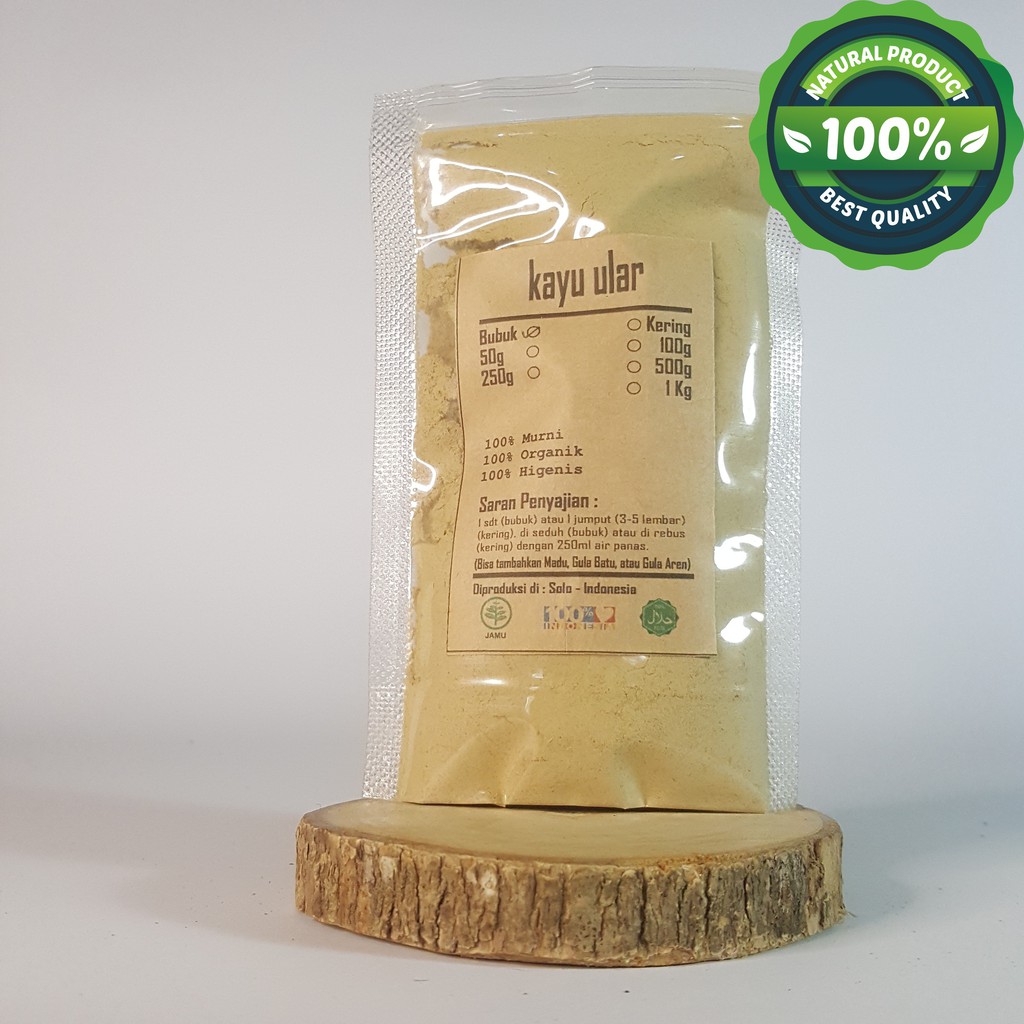

KAYU ULAR BUBUK 1000 GRAM / 1 KG - Strychnos Lucida - MURNI - J