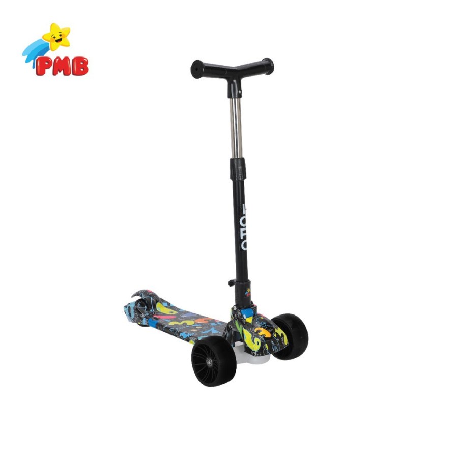Skuter Anak IORA ST07 PMB TOYS Sekuter Otoped Roda Tiga Scooter Garansi Original SNI COD-2