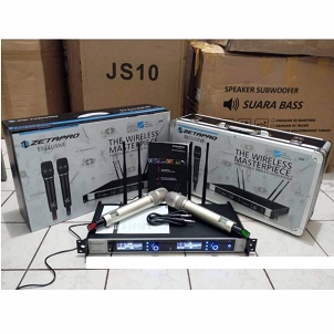 Mic wireless zetapro exclusive original garansi resmi