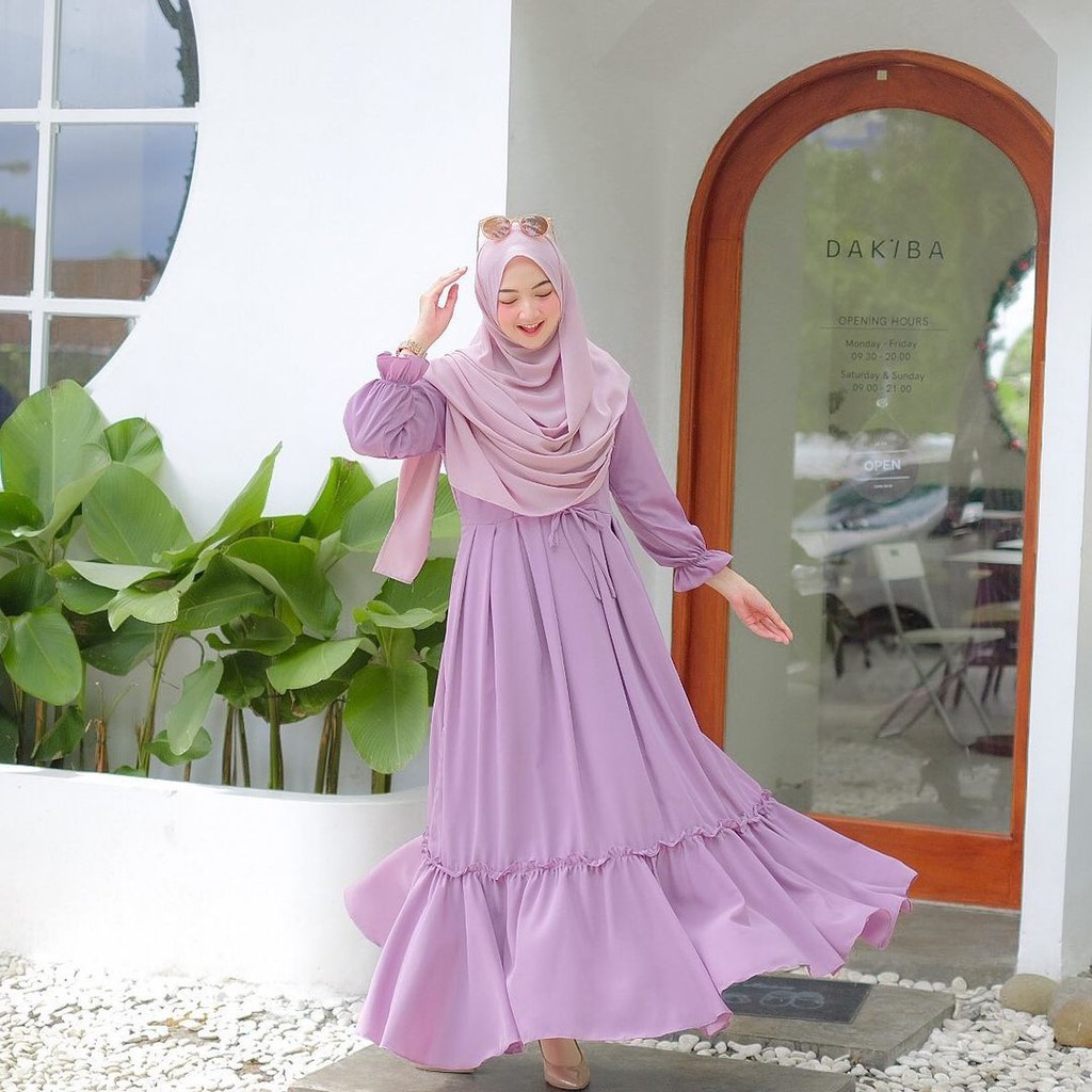 C.P - AZURA DRESS/DRESS KONDANGAN/DRES TERBARU