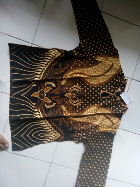 Blouse Batik Wanita Motif Merak Mahkota - Atasan Batik Modern - Size S-m-l-xl-xxl-3l-4l-5l - Kantor