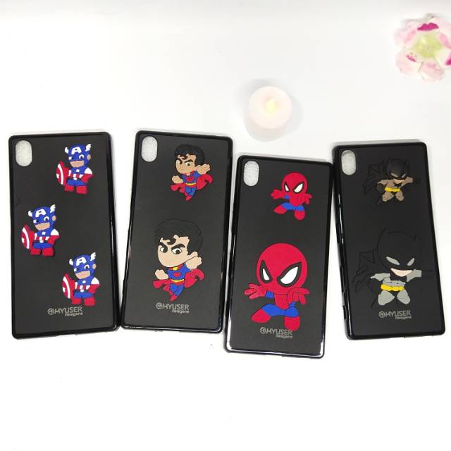 Case soft case softcase silikon Sony Xperia Z5 premium karakter Hero