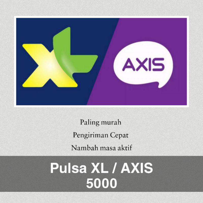 Promo Harga Miring Pulsa XL Pulsa Axis 5000