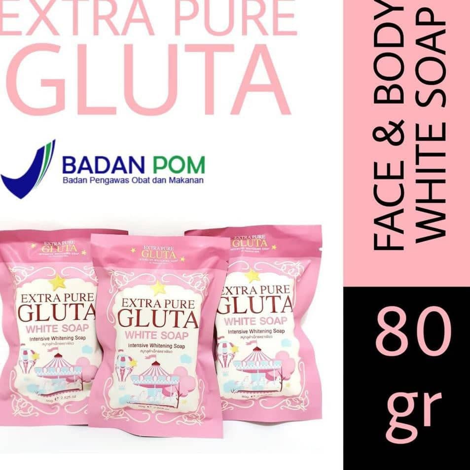 EXTRA PURE GLUTA White Soap Precious Skin - Sabun Alpha Arbutin