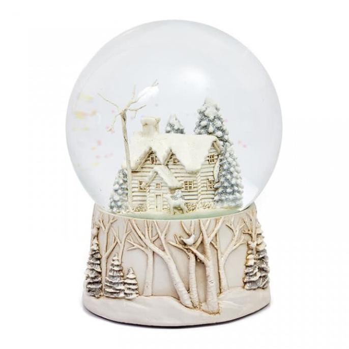 Pajangan Lampu Bola Natal Bola Air Rumah Salju