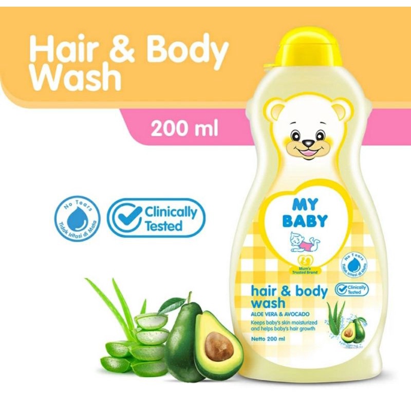 MY BABY SABUN BODY WASH 200 ML